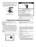 Preview for 20 page of Frigidaire 66121330 Use & Care Manual