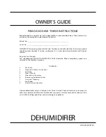 Preview for 1 page of Frigidaire 66129900793 Owner'S Manual