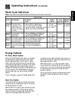 Предварительный просмотр 5 страницы Frigidaire 740 Series Use & Care Manual