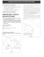 Предварительный просмотр 2 страницы Frigidaire 79049202401 Installation Instructions Manual