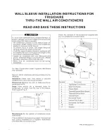 Предварительный просмотр 1 страницы Frigidaire 819042236-01 Installation Instructions