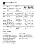 Preview for 7 page of Frigidaire 900 Series Use & Care Manual