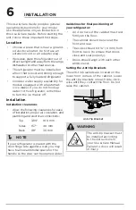 Предварительный просмотр 6 страницы Frigidaire A15294604 Use & Care Manual