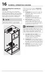 Предварительный просмотр 16 страницы Frigidaire A15294604 Use & Care Manual