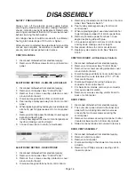 Preview for 17 page of Frigidaire ADW750EA Service Manual