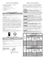 Предварительный просмотр 2 страницы Frigidaire AEQ6000E Installation Instructions Manual