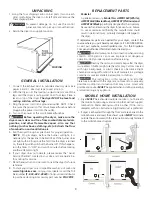 Preview for 8 page of Frigidaire AEQ6700FE - AffinityTM 5.8 Cu. Ft. Dryera Installation Instructions Manual