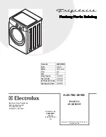 Frigidaire AEQB6000E Factory Parts Catalog preview