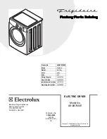 Frigidaire AEQB7000E Factory Parts Catalog предпросмотр