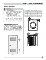 Предварительный просмотр 5 страницы Frigidaire Affinity FAFS4473L R Installation Manual