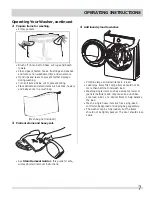 Preview for 7 page of Frigidaire Affinity FAFW3801L Use & Care Manual