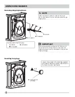 Предварительный просмотр 8 страницы Frigidaire Affinity FAFW3921NW Installation Manual