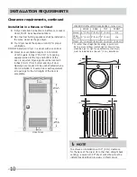 Предварительный просмотр 10 страницы Frigidaire Affinity FAQE7001LB Installation Manual