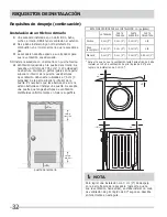 Предварительный просмотр 32 страницы Frigidaire Affinity FAQE7001LB Installation Manual