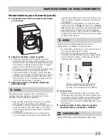 Preview for 7 page of Frigidaire Affinity FAQE7001LB (Spanish) Owner'S Manual