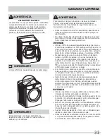 Preview for 15 page of Frigidaire Affinity FAQE7001LB (Spanish) Owner'S Manual