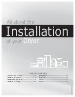 Frigidaire Affinity FAQG7001LB Installation Manual preview