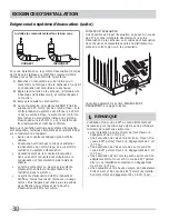 Preview for 30 page of Frigidaire Affinity FAQG7001LB Installation Manual