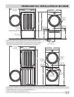 Предварительный просмотр 33 страницы Frigidaire Affinity FAQG7021LB Installation Instructions Manual