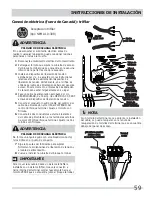 Предварительный просмотр 59 страницы Frigidaire Affinity FAQG7021LB Installation Instructions Manual