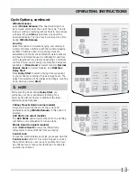 Предварительный просмотр 13 страницы Frigidaire Affinity FAQG7072L R Use & Care Manual