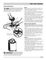 Preview for 17 page of Frigidaire affinity Use & Care Manual