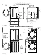 Preview for 6 page of Frigidaire AGQ6700FE - 27" Gas Dryer Installation Instructions Manual