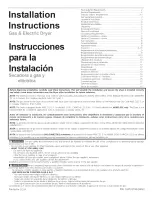 Frigidaire AGQ7000ES0 Installation Instructions Manual preview