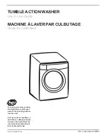 Frigidaire ATF6000FS - AffinityTM 3.5 cu. Ft. I.E.C. Capacity Washer Use And Care Manual preview