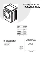 Frigidaire ATF7000E Factory Parts Catalog preview