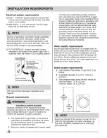 Preview for 4 page of Frigidaire BAFW3577KW1 Installation Manual