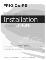 Preview for 13 page of Frigidaire BAFW3577KW1 Installation Manual