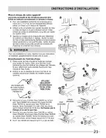 Preview for 21 page of Frigidaire BAFW3577KW1 Installation Manual