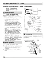 Preview for 38 page of Frigidaire BAQG7073KW0 Installation Manual