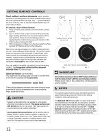 Preview for 12 page of Frigidaire BGEF3044KFA Use & Care Manual