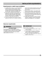 Preview for 9 page of Frigidaire BKQE7017KT0 Installation Manual