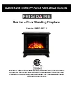 Frigidaire BMSF-1/0311 Important Instructions & Operating Manual preview