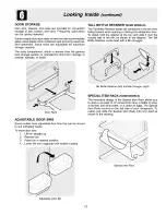 Preview for 13 page of Frigidaire BRT21R6AW1 Use & Care Manual