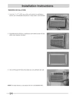 Preview for 14 page of Frigidaire CAHWE12ER410A11 Installation Instructions Manual