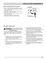 Preview for 5 page of Frigidaire CARE1011MW0 Installation Manual