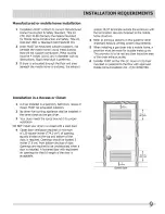 Preview for 9 page of Frigidaire CARE1011MW0 Installation Manual