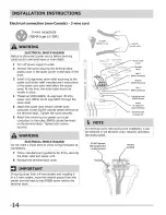 Preview for 14 page of Frigidaire CARE1011MW0 Installation Manual