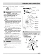 Preview for 15 page of Frigidaire CARE1011MW0 Installation Manual