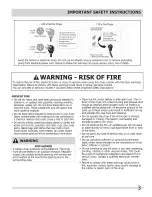 Preview for 3 page of Frigidaire CASE7021NW0 Use & Care Manual