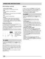 Preview for 10 page of Frigidaire CASE7021NW0 Use & Care Manual