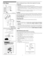 Preview for 3 page of Frigidaire CFC05M0AW1 Owner'S Manual