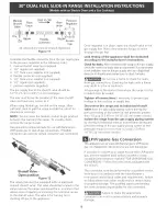 Preview for 8 page of Frigidaire CFCS367GC1 Installation Instructions Manual
