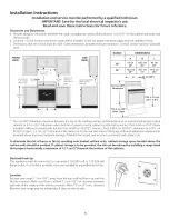 Preview for 5 page of Frigidaire CFEF210CS4 Use & Care Manual