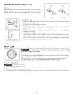 Preview for 6 page of Frigidaire CFEF210CS4 Use & Care Manual