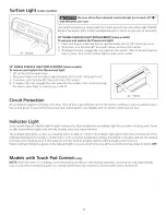 Preview for 7 page of Frigidaire CFEF210CS4 Use & Care Manual